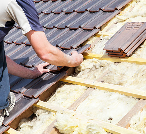 Isolation de toiture par l&rsquo;ext&eacute;rieur Lens