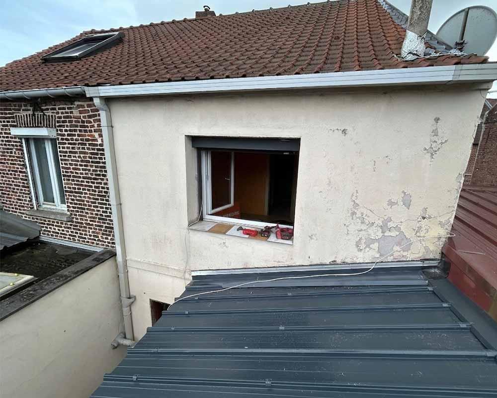 Façade imitation bois Béthune