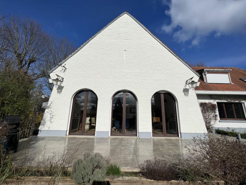 Mise en peinture en 2 couches façade à Mons-en-Barœul