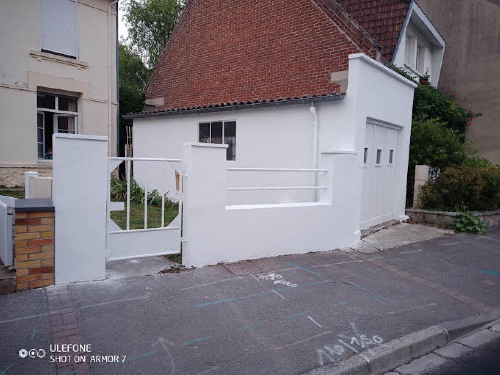 Peinture garage Arras