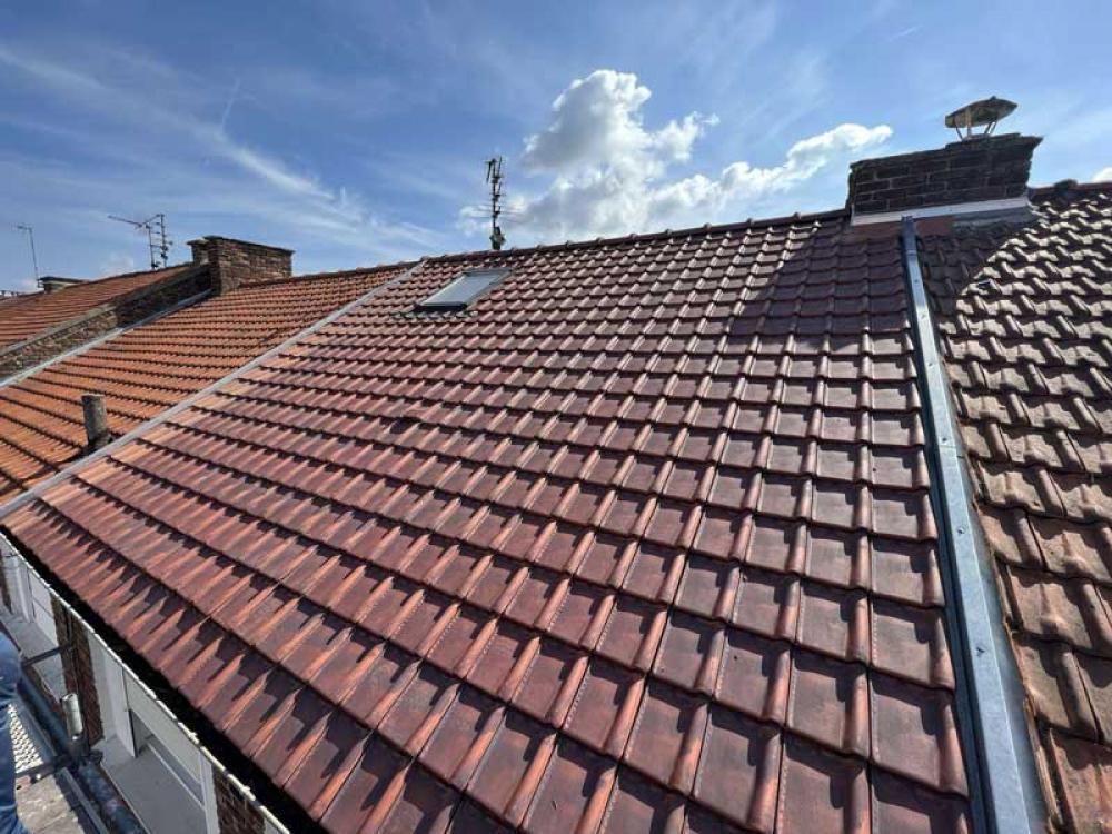 Rénovation toiture en tuiles à Liévin